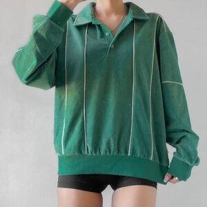 Urban Outfitters Henley Velour Shirt